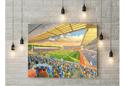 Blackburn Rovers FC Ewood Park Stadium Wall Art Canvas